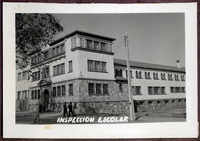 Fachada del edificio de la Inspección Escolar de la Serena.