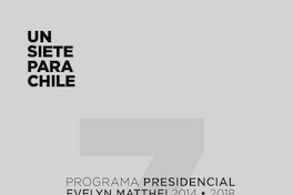 Programa Presidencial Evelyn Matthei 2014-2018