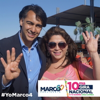 Marco Presidente 10ma gira nacional.