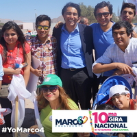 Marco Presidente 10ma gira nacional.