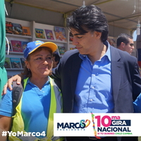 Marco Presidente 10ma gira nacional.