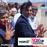 Marco Presidente 10ma gira nacional.