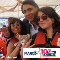 Marco Presidente 10ma gira nacional.