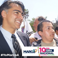 Marco Presidente 10ma gira nacional.