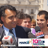Marco Presidente 10ma gira nacional.