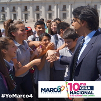 Marco Presidente 10ma gira nacional.