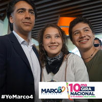 Marco Presidente 10ma gira nacional.