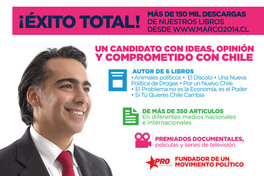 ¡Éxito total! más de 150 mil descargas de nuestros libros desde www.marco2014.cl.