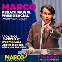 Marco debate radial presidencial transmitido por todas las emisoras asociadas a ARCHI.