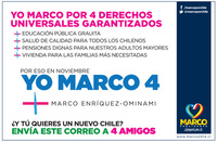 Yo Marco por 4 derechos universales garantizados