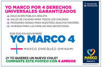 Yo Marco por 4 derechos universales garantizados