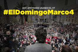 Hoy apóyanos usando el HT #ElDomingoMarco4.