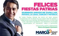 Felices fiestas patrias