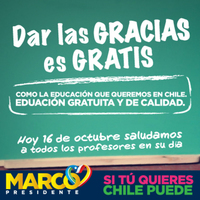 Dar las gracias es gratis