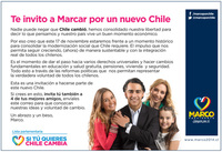 Te invito a Marcar por un nuevo Chile