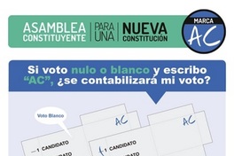 Asamblea Constituyente para una nueva Constitución