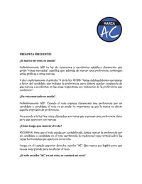 [Preguntas frecuentes sobre la campaña Marca Tu Voto]