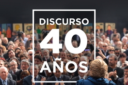 Discurso 40 años
