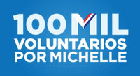 100 mil voluntarios por Michelle