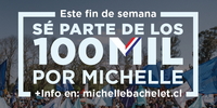 Este fin de semana sé parte de los 100 mil por Michelle