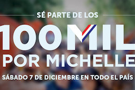 Sé parte de los 100 mil por Michelle