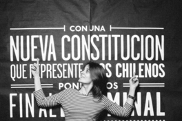 Con una nueva constitución que represente a los chilenos pondrá fin al binominal