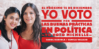 El Próximo 15 de Diciembre yo voto por las buenas prácticas en política