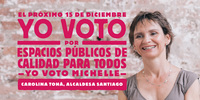 El Próximo 15 de Diciembre yo voto por espacios públicos de calidad para todos