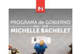 Programa de gobierno 2014-2018