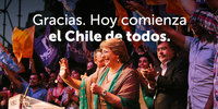 Gracias. Hoy comienza el Chile de todos