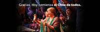 Gracias. Hoy comienza el Chile de todos