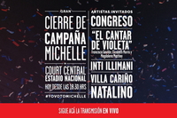 Gran cierre de campaña Michelle