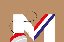 [Eme dieciochera blanca con banda presidencial y trompo]