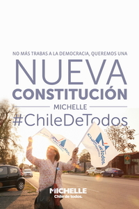 No más trabas a la democracia, queremos una nueva constitución