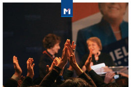 Hoy dimos un gran paso hacia un nuevo Chile somos la Nueva Mayoría