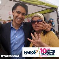 Marco Presidente 10ma gira nacional.