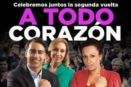 Celebremos juntos la segunda vuelta a todo corazón