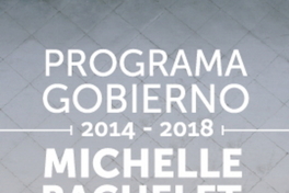 Programa de gobierno 2014-2018