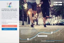 Corrida familiar por un Chile de todos