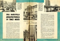 Una maravilla arquitectónica en once meses  [artículo].