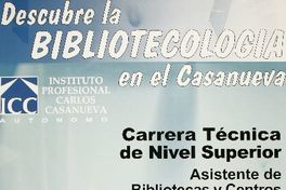 Descubre la bibliotecología en el Casanueva