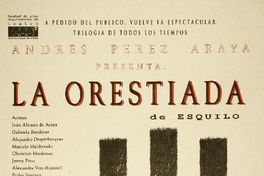 La Orestiada de Esquilo