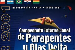 Campeonato internacional de parapentes y alas deltas Zicosur 2001.