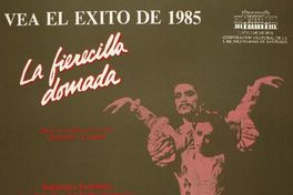 La fierecilla domada vea el éxito de 1985.