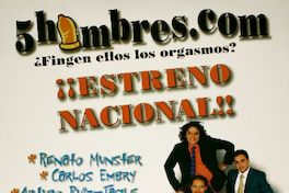 5 hombres.com ¿Fingen ellos los orgamos? : ¡¡Estreno nacional!!.