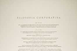 Filosofía corporativa Banco de Chile.