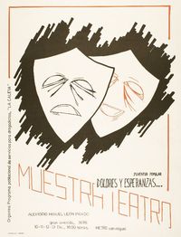 Muestra teatro juventud popular dolores y esperanzas.