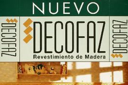 Nuevo decofaz revestimiento de madera.