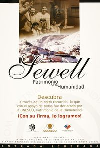 Sewell patrimonio de la humanidad.