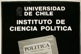 Instituto de Ciencia Política Universidad de Chile : publicación semestral.